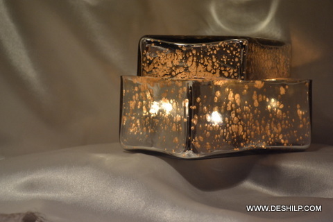 Aluminium Small T Light Candle Holder