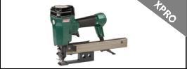 Green Colored Pneumatic Carton Stapler - Application: For Wood Working Use
