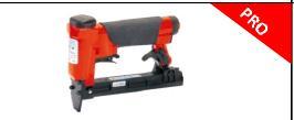 Heavy Duty Red And Black Pneumatic Stapler - Application: For Wood Working Use