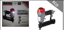 Pneumatic Brad Nailer For Wood Working Use - Color: Grey And Black
