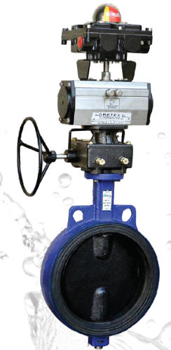 Pneumatically Actuated Butterfly Valves