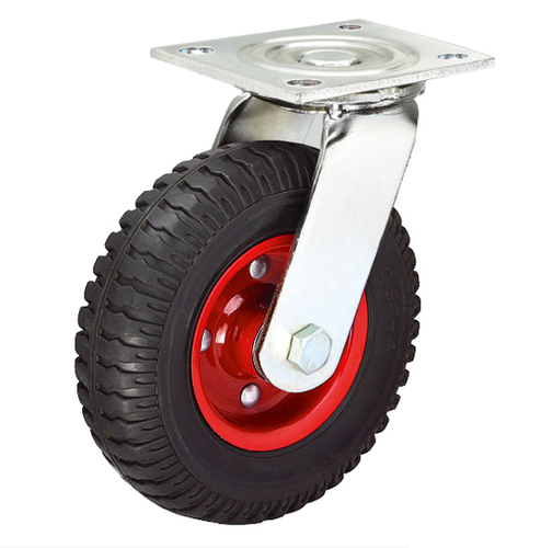 Rubber Caster Wheels Wheel Size: 25/38/50/75 Mm