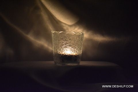 Candle Votive Glass Made