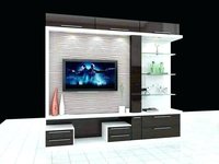 Wooden Tv Unit - 60" X 18" X 30" | Sturdy Brown High-grade Wood, 3 Shelves & 2 Drawer Storage, Elegant Design
