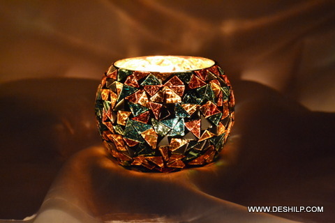 Small T Light Candle Holder for office decoration