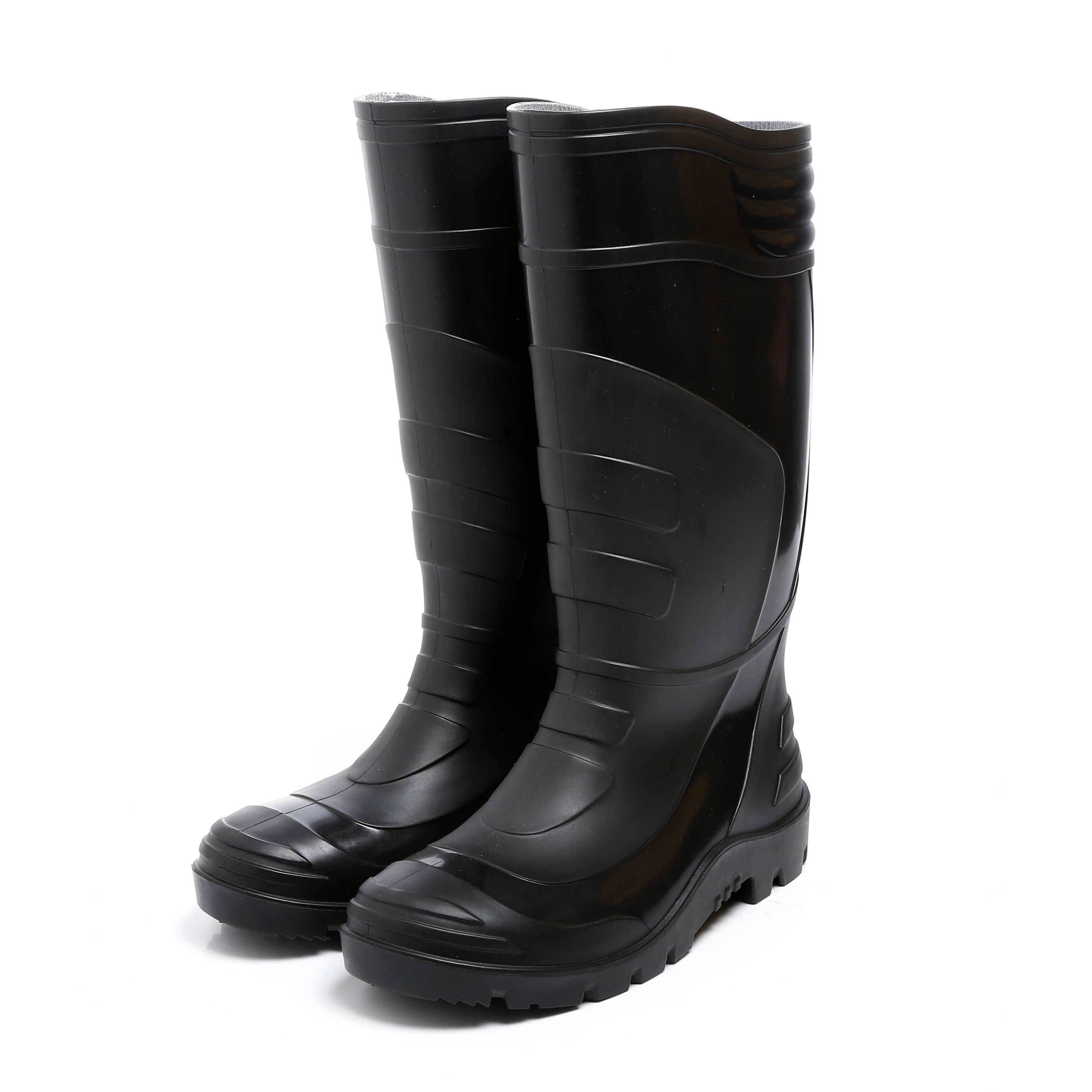 Full Black Mangla Eco Gumboot for Construction