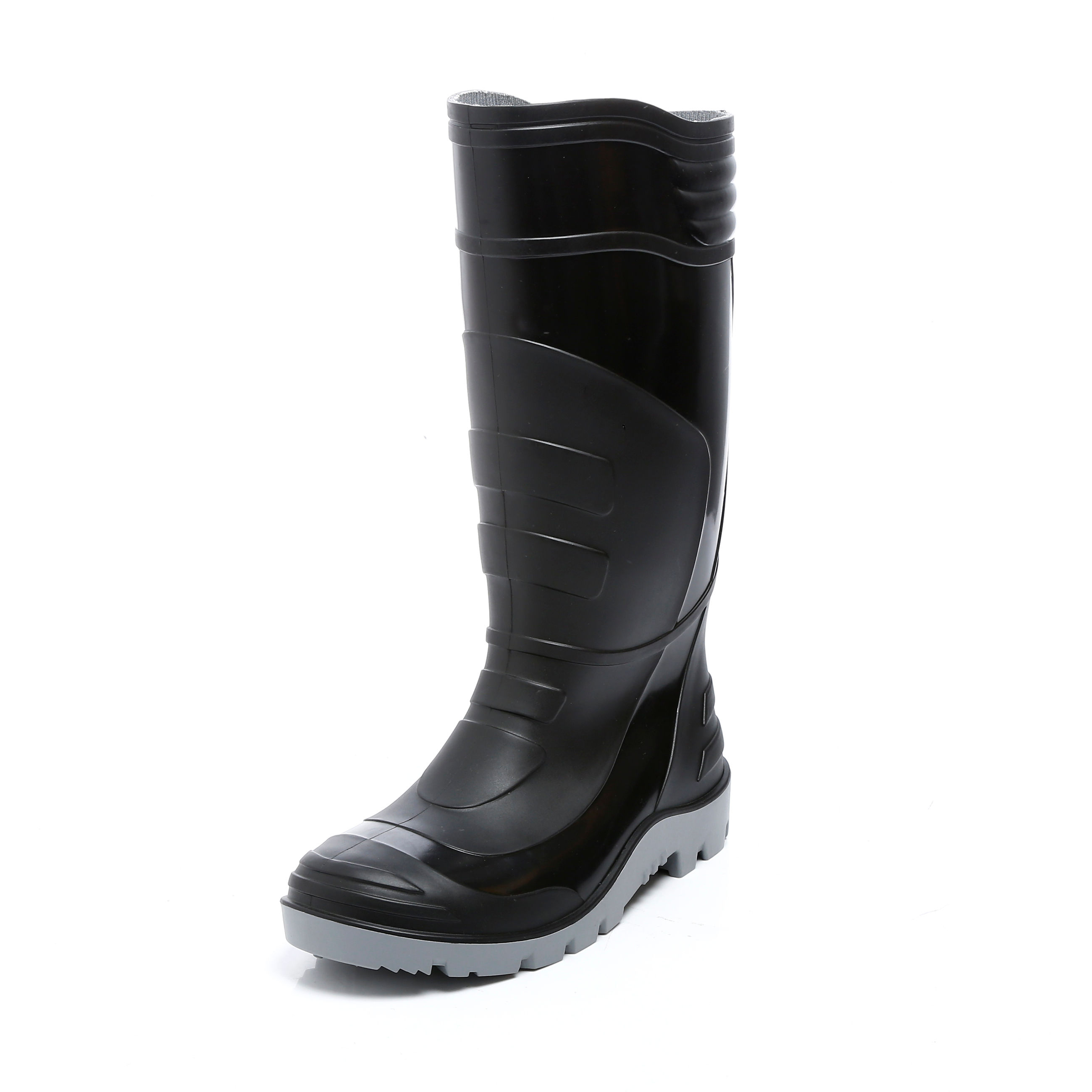 Full Black Mangla Eco Gumboot for Construction