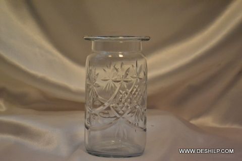 Glass Big Clear Flower Vase