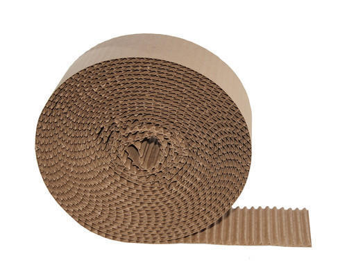 Brown Corrugated Flute Paper Roll