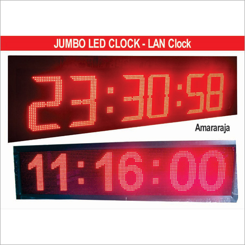 LED Jumbo Clocks