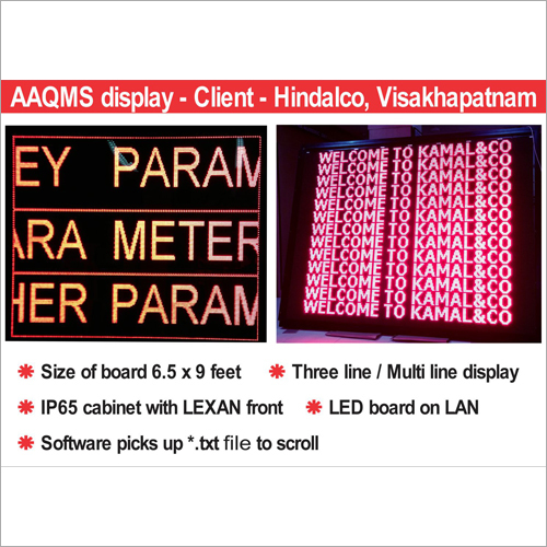 Aaqms Display Board