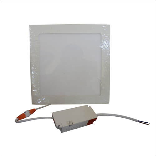 18 W Square LED Slim Panel Light - Aluminum & Plastic, White | Suitable for Home, Office, Restaurants, Shops & Showrooms, Easy Installation