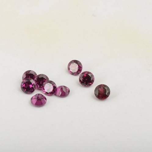 3.5mm Natural Rhodolite Garnet Faceted Round Gemstone