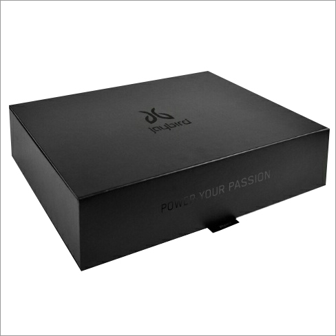 Corrugated Box - Cardboard 10x8x4 Inches Black, 300 GSM | Durable, Protective, Stylish, Customizable, Eco-Friendly, Slider Closure
