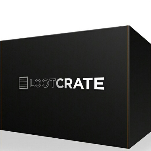 Corrugated Box - Corrugated Cardboard, Variable Dimensions, Black, ECT 32 | Durable Packaging, Reliable Protection, Customizable Printing, Efficient Shipping