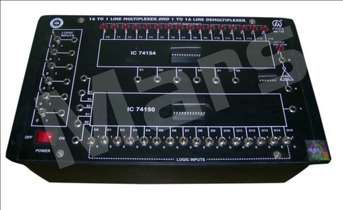 16 to 1 Multiplexer & 1 to 16 Demultiplexer