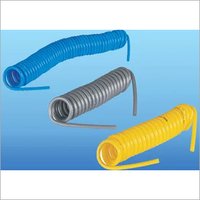 Blue Polyurethane Recoil Hose