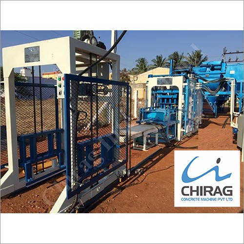 Chirag Multi-Speed Hydraulic Block Machine - Super-Strong Steel Structure, Blue Color | Automatic Operation, Low Maintenance, PLC Control System, High-Efficiency Vibration System