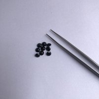 2mm Natural Black Spinel Faceted Round Gemstone