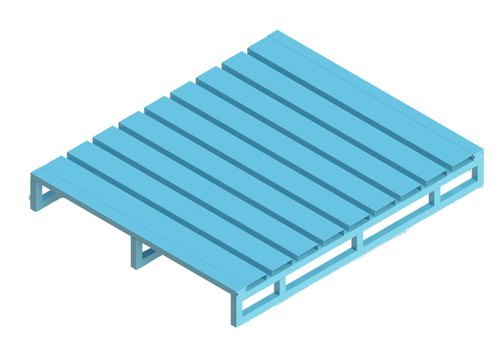 Single Deck Stainless Steel Pallets