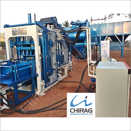 Chirag CI3-20 Semi-Automatic Cement Block Machine - Hydraulic Pressure, Blue Color, 1-Year Warranty | High Performance, Corrosion Resistant, Optimal for Small to Medium Enterprises