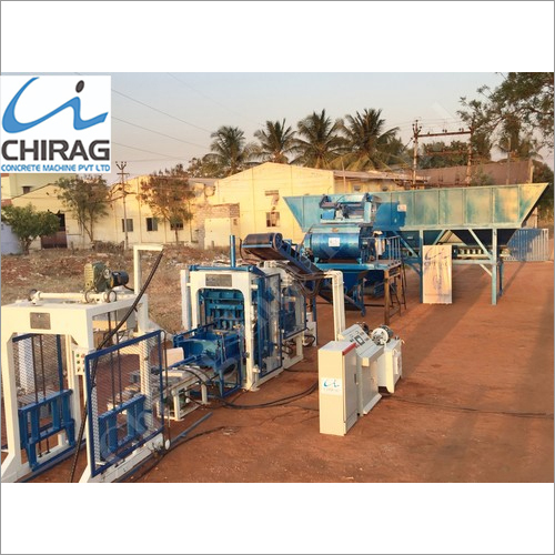 Blue Chirag Vibration Block Making Machine