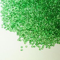 2.5mm Natural Green Garnet Round Faceted Loose Gemstone