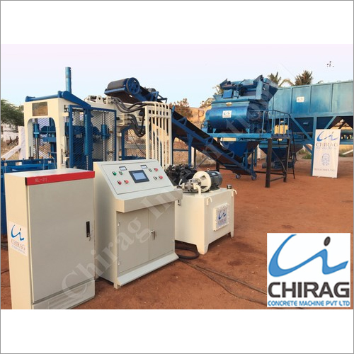 Blue Chirag Eco Friendly Multifunction Block Machine