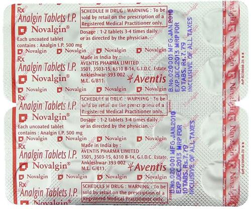 Analgin Tablets