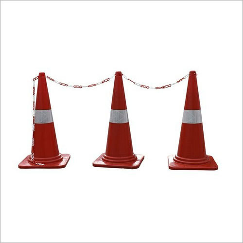Road Safety Traffic Cone By S. K. SALES