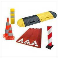 Road Safety Equipment - Plastic, 750mm Size, Red Color | Enhanced Durability For Optimal Road Safety