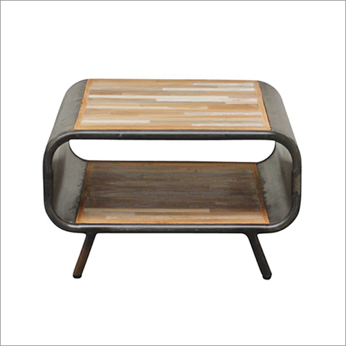 Open Shelf End Table