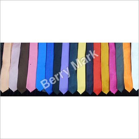 Plain Pattern Mens Ties