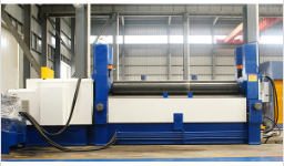 W12 4-Roller Plate Rolling Machine - Steel, 1500mm Roll Length, 7.5kW Motor | Hydraulic Transmission, Pre-bending, Precise Control
