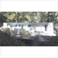 Prefabricated Labour Colony - Steel Roof, 50-100mm Wall Thickness, White Color | Excellent Stability, Easy Assembly, Portable Design