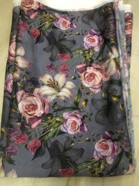 Multicolored Designer Digital Printed Fabric