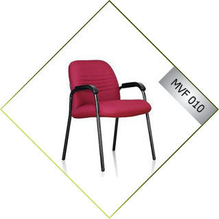 Black & Red Visitors Chairs