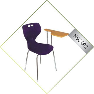 Black Writing Pad Chairs