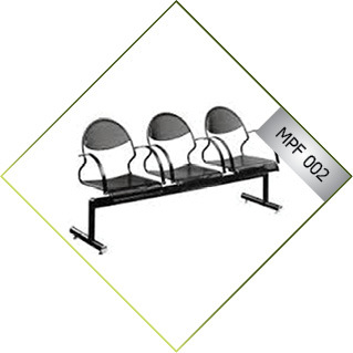 Black Public Seating Chair