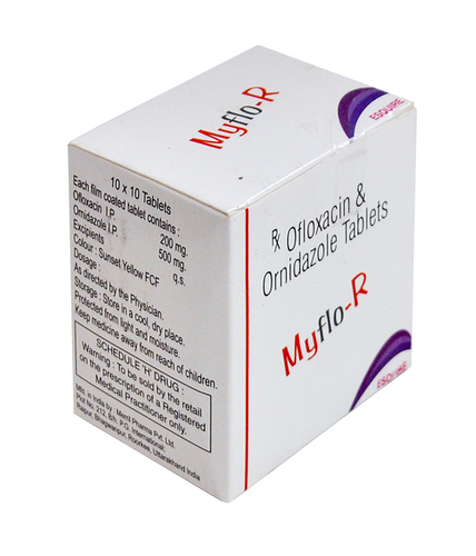 Ofloxacin 200 MG + Ornidazole 500 mg Ofloxacin 200 MG + Ornidazole 500 mg