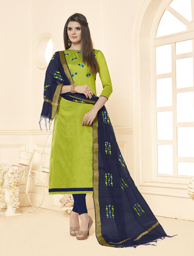 Green And Blue Latest Digital Salwar Suit