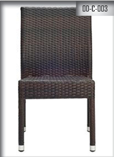 Black Outdoor Chair