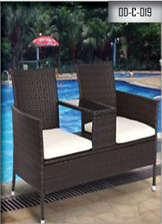 Outdoor Chair - Antique Brown Finish | Durable Indian Style Design