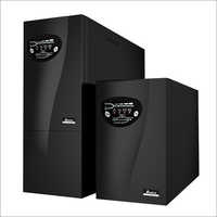 Online Ups - 1kva / 700w Power Rating, 80 - 280 Vac Voltage Range, Pure Sine Wave Output, Black Color, Overvoltage & Overcurrent Protection, Excellent Battery Backup & Power Surge Protection