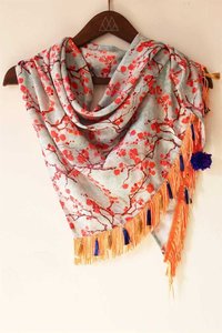 Trendy Digital Printed Scarf Fabric