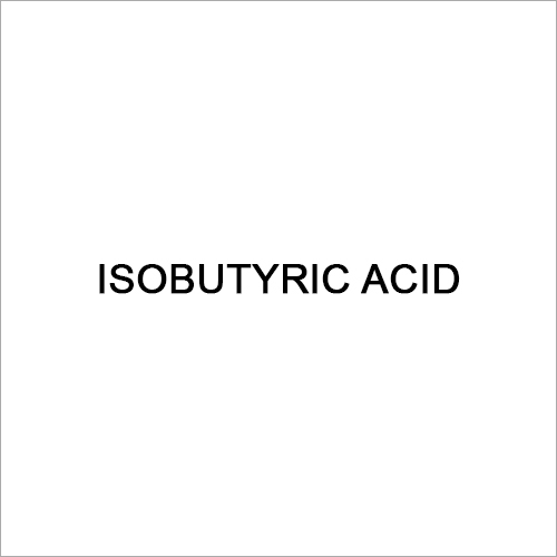 Isobutyric Acid Chemical