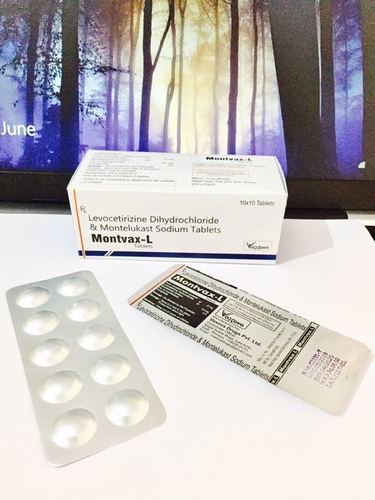 Montelukast Sodium 10 mg + Levocetirizine 5 mg
