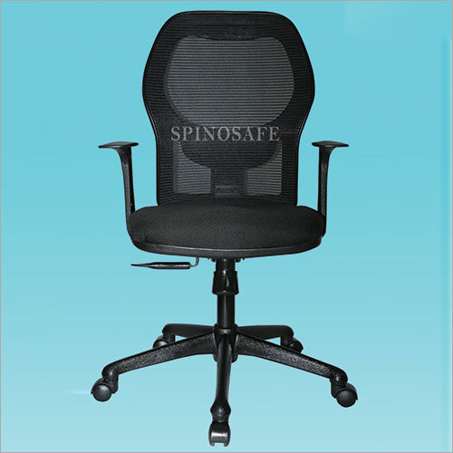 Medium Back Chair With Regular Arms