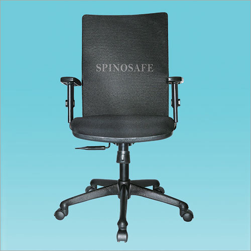 Mid-Back Office Chair (With Adjustable Armrest)