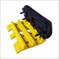 Yellow Paver Track Pad